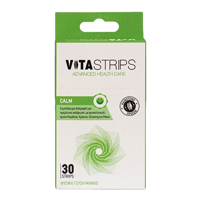 Vitastrips Συμπλήρωμα για το Άγχος 30τμχ - 